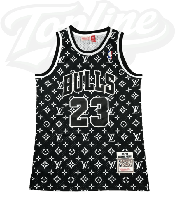 Untitled design (37) Chicago Bulls x LV Hardwood Classics Jersey