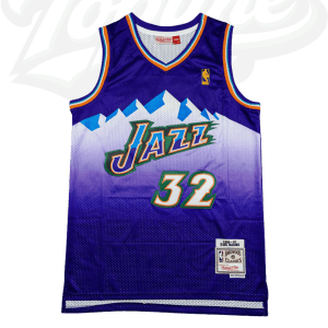 1997 Utah Jazz Karl Malone Jersey