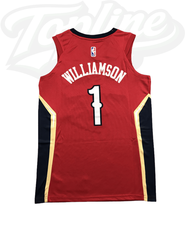 Untitled design (56) New Orleans Pelicans Association Edition Jersey - Red