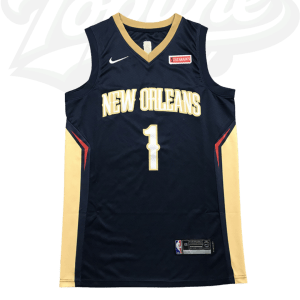 New Orleans Pelicans Association Edition Jersey - Black